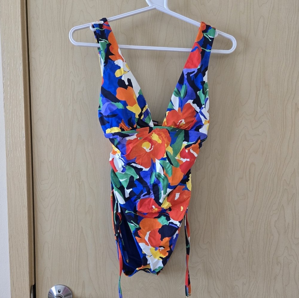 New Lauren Ralph Lauren One-Piece Swimsuit (8)
